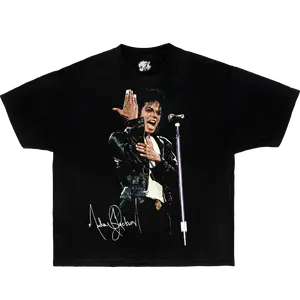 Michael Jackson Performance Shirt Vintage Boxy Tee Streetwear Y2K Graphic