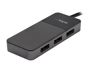 Startech 3 Port DisplayPort MST Hub - 3 x 4K - DP 1.4 Multi Monitor Splitter - Windows - EDID - HDR - DisplayPort to 3 x DisplayPort
