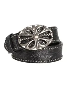New Retro Men's Belt Bohemian Style Belt Fashion Personalized Belts for Men Women Punk Rock Y2K Belt Metallic Buckle Pair with Pants and Jeans Western Belts Stylish Belts