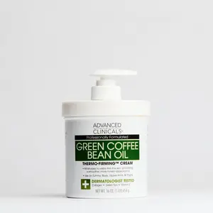 Advanced Clinicals Green Coffee Bean Body Cream – Firm, Smooth & Hydrate Skin