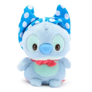Disney Store Stitch as Super Hero Urupocha-Chan Plush – Lilo & Stitch – Mini 4 3/4'' – Disney Store Japan
