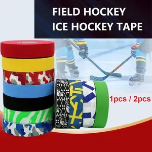 Multipurpose 2.5cm X 25m Ice Hockey Grip Tape, Anti-Slip Wear-Resistant Hockey Stick Tape, Polyester Sports Elastic Bandage, Athletic Tape