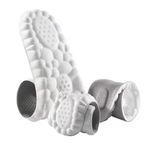 Unisex Sneaker Insoles - Shock-Absorbing Memory Foam for All-Day Comfort, Adjustable Arc Design, Breathable & Sweat-Absorbent, Fits Most Foot Shapes, Soft Elastic Shoe Insoles