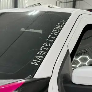 Waste It Wisely Decal for Indoor Outdoor Use on Trucks and Cars