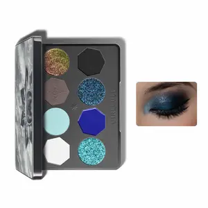 Girlcult eight-color eyeshadow palette Cosmetics Glam Makeup All Over Glimmer 59