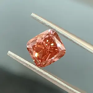 Loose Colored Lab-Created Gemstones | Champane Color | Pink | Orange | Custom ring | Custom pendant