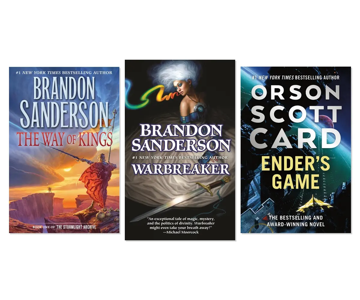 Brandon Sanderson Fantasy Starter 3-Book Collection - Hardcover