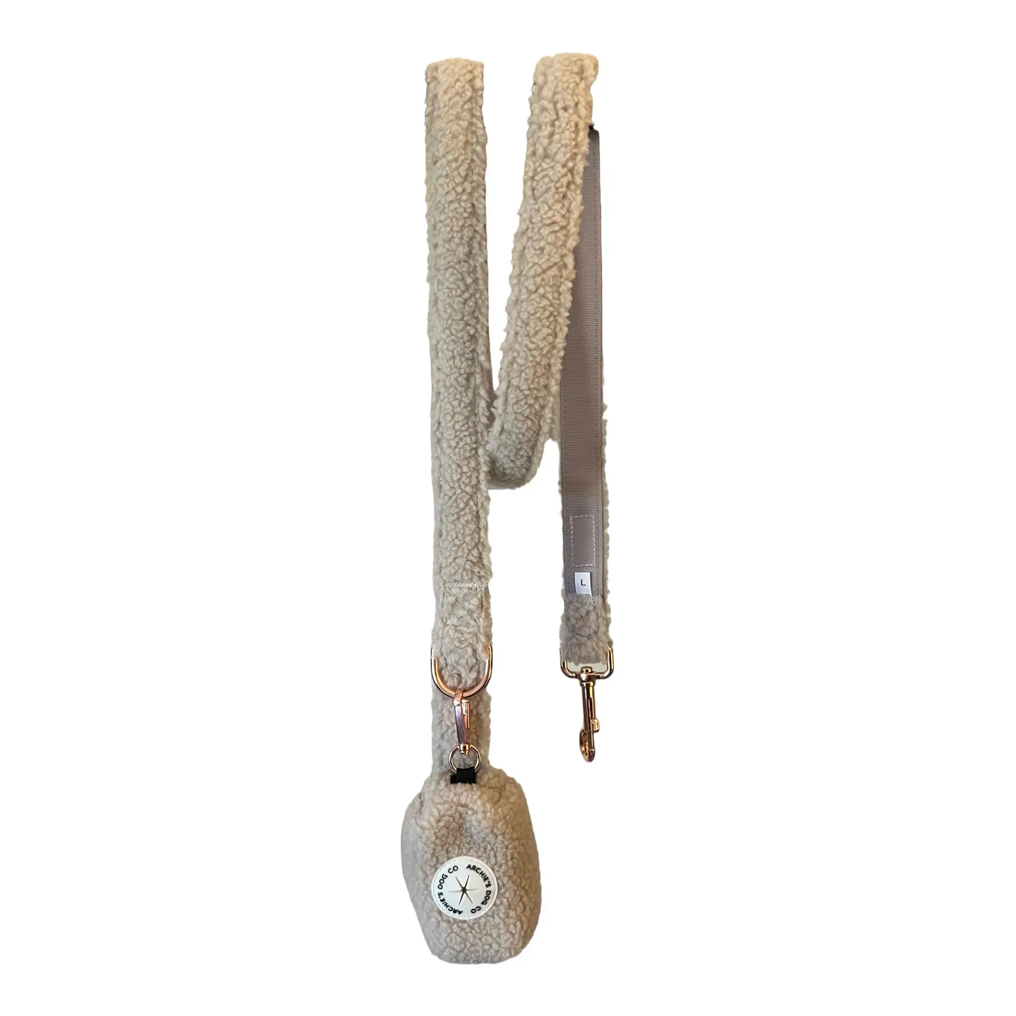 Cream - Sherpa Dog Leash