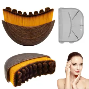 2 PCS Lymphatic Contour Face and Body Brush for Jawline & Chin Sculpting – Dry Brushing Massager for Lymphatic Drainage & Facial Fatigue Relief, Ergonomically Designed to Fit The Skin Precisely summervibes️