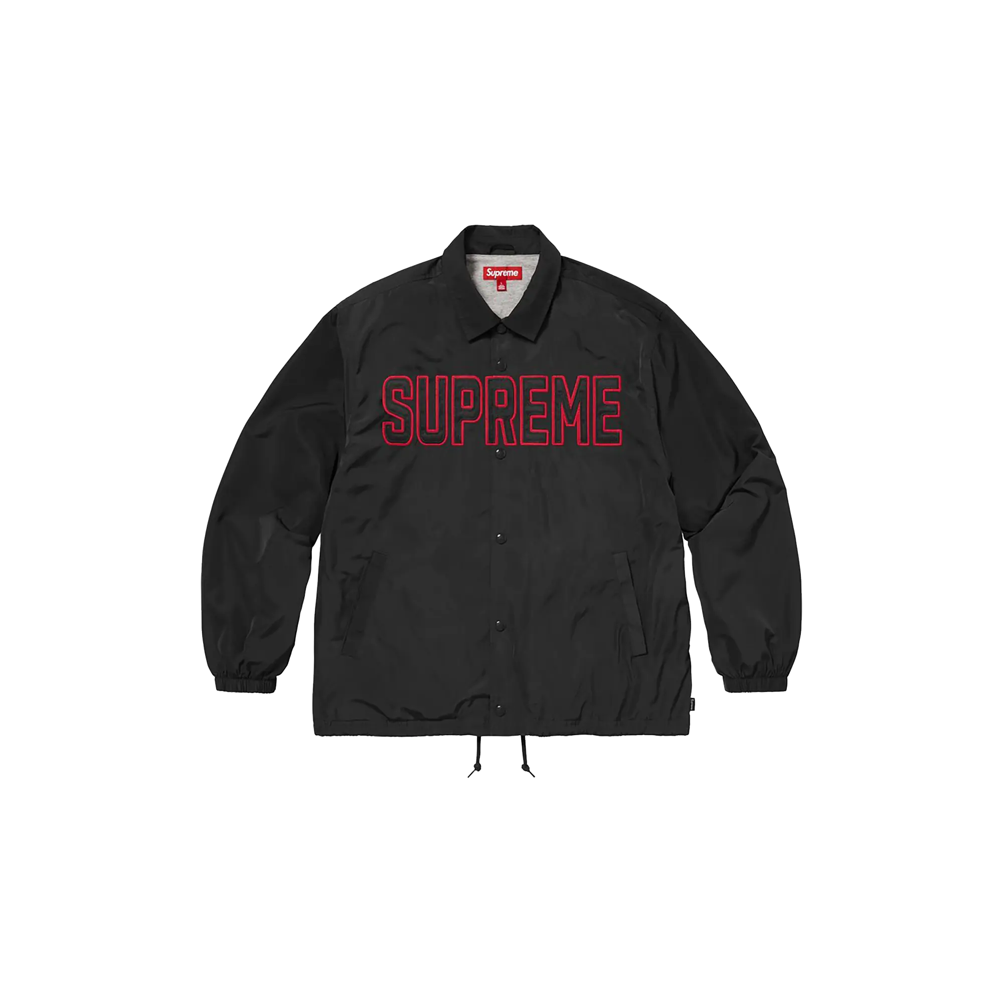 Spellout Coaches Jacket "SS26 - Black" SU27677