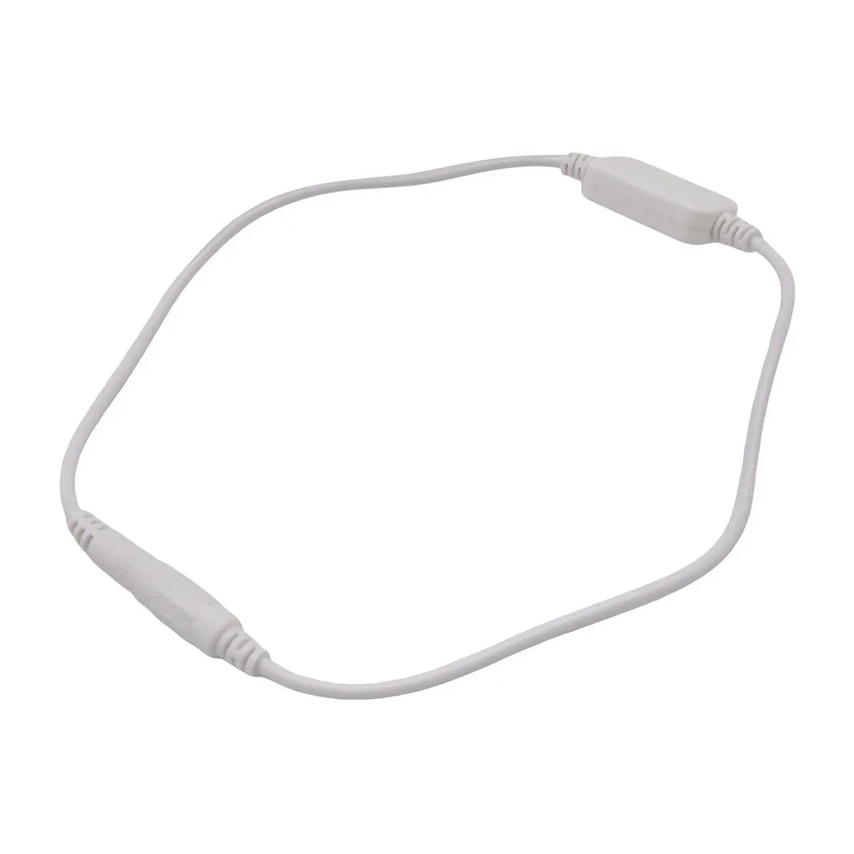 Industrial Level DC Power Manager - Auto-Restart Tool with 24-Hour Timing Reset, 1 x Router Restart Line, Plastic Body, DC5.5 Female & DC5.5 Male Connectors for Fiber Modem Routers, White Home Supplies Accessory