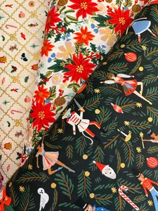 "Sugar Plum Dreams" Rifle Paper - 3 Fat Quarter Yard Pack