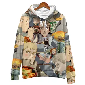 Laios Touden Dungeon Meshi Hoodie 3D, Anime Hoodie, Trendy Hoodie For Fans