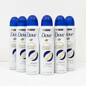 Dove Advanced Care Original Antiperspirant Spray 150 mL – 0% Alcohol (6 Pack)