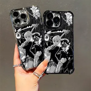 Soul Eater Anime - themed Tough Phone Case for Anime Fans Compatible with iPhone 11/12/13/14/15/16 (Pro Max/Plus)