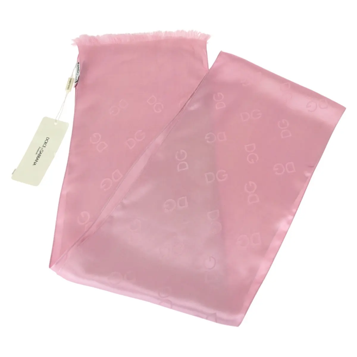 Pre-owned DOLCE & GABBANA Silk Small Leather Goods Dolce&Gabbana Scarf