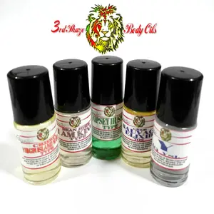 Scented Body Oils for Men (Kings) - 1oz Glass Roll-On Long Lasting Fragrance Soft Moisturized Skin