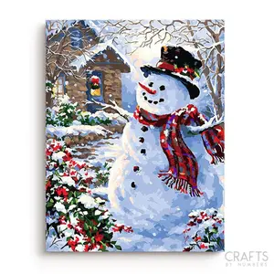 Cheerful Snowman
