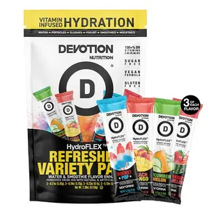 Devotion Nutrition HydroFLEX Vitamin Infused Hydration | Refresher Variety 12-PK