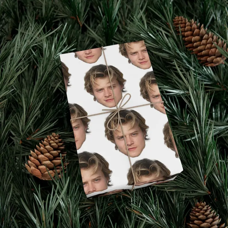 JJ Maybank Wrapping Paper Outer Banks Gift Wrap for Teen Girls, Beach Themed Party Supplies OBX , Outer Banks Gift Wrap for Christmas, Birthday, Holidays, Decorative Holiday Paper
