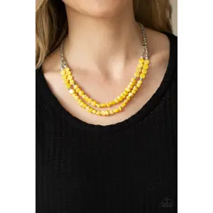 Dainty Choker Necklaces, Jewelry Paparazzi-Accessories Yellow, Purple, Green Necklaces.