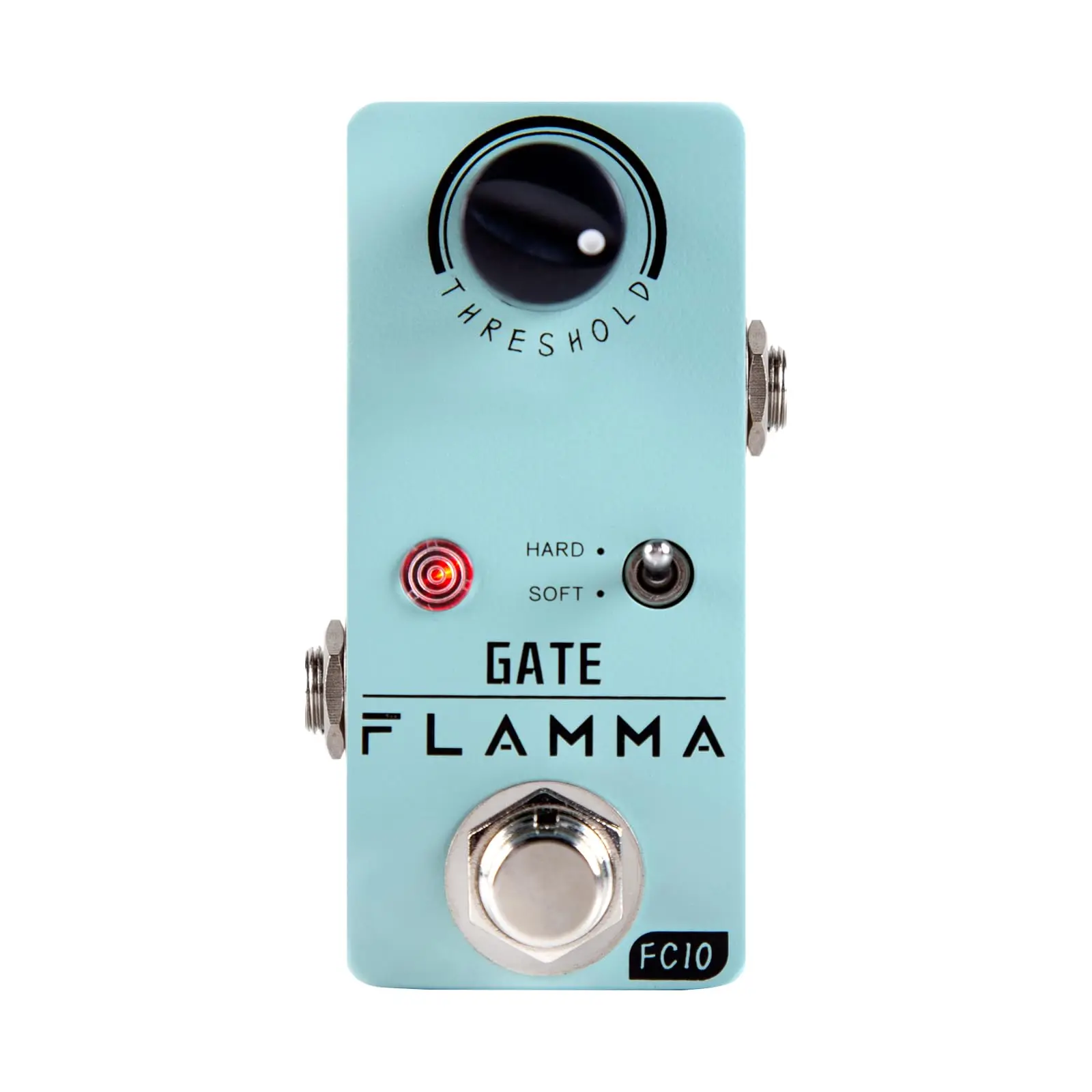 FLAMMA FC10 Noise Gate Pedal Noise Killer Guitar Pedal Noise Suppressor Effect 2 Modes for Electric Guitar and Bass True Bypass