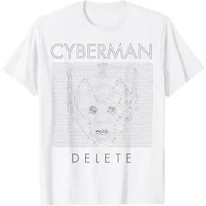 Doctor Who Spacetime-Tour Cybermen Intergalactic Time-Travel T-Shirt