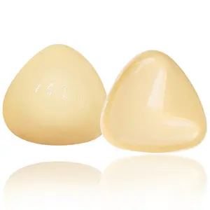 2Pairs Seamless Double Sided Adhesive Inserts Pads Sticky Bikini Padding Inserts Bra Pads Cup Enhancer