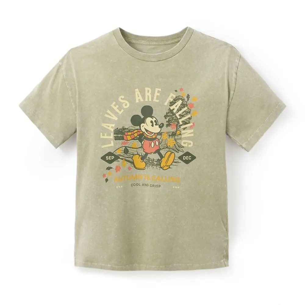 Disney Store Mickey Mouse Fall T-Shirt for Adults
