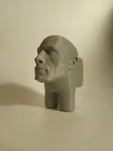 Dwayne "The Rock" Johnson Sus Crewmate 3D Printed Figure, Gag Gift, Desktop Decoration, Home Decor, Gift Idea