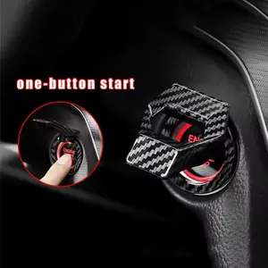 RufoRPM™ Engine Start/Stop Button Cover-Luxury Style- Universal fit- Easy install