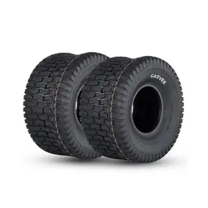 Gaomon 2-Pack 20x10.00-8 NHS Lawn Mower Tires, 4PR Tubeless with V Pattern & Wide Shoulders, for Lawn & Garden Riding Mower Tractors, Golf Carts, Two-Pack
