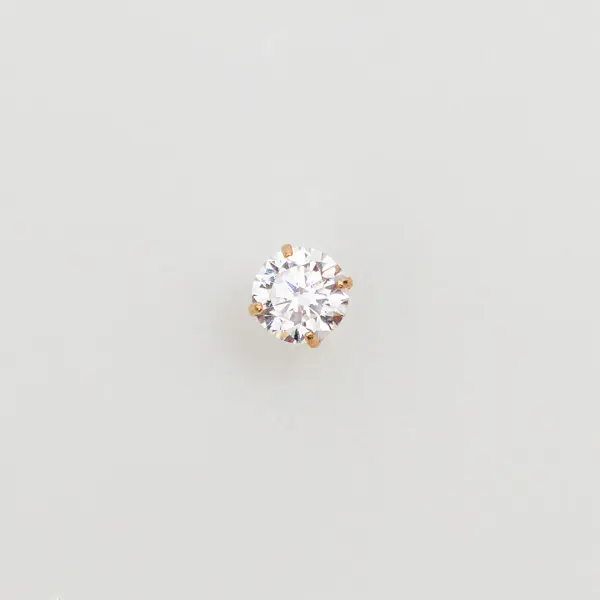 Stud Earrings .925 Silver 14kt Gold Plated