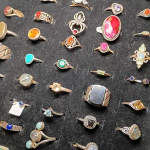 925 Silver Rings Fixed Size 9 Love Intention enhancer ring