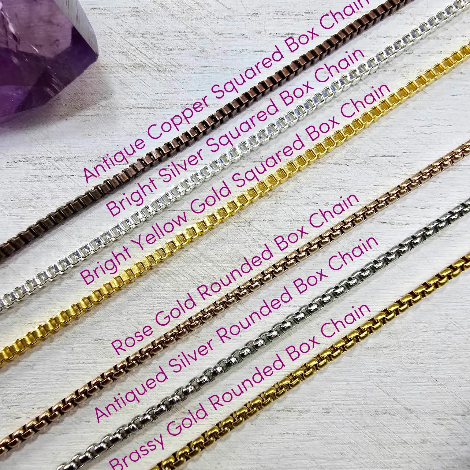 20" Rose Gold Plated Stainless Steel Rounded Box