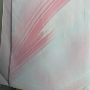 Beautiful Light Weight Hijab/Head Scarf with Pink Feather Design for Everyday Wear