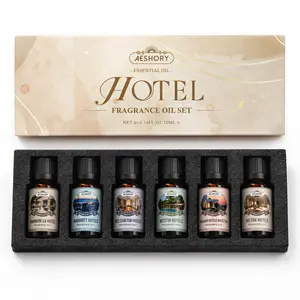 Luxury Hotel Essential Oil Set | Transform Your Home Into a 5-Star Resort | 6 Premium Fragrance Oils