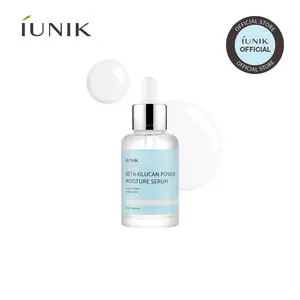 IUNIK Beta Glucan Power Deep Moisture Serum | 20% More Hydration & Skin Barrier Support for Dry & Sensitive Skin l Lightweight Gel Texture l 1.69 fl oz (50ml)
