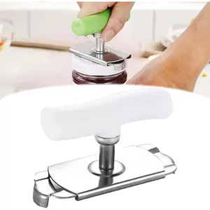 Arthink Adjustable Jar Opener with Stainless Steel Grip, Easy Lid Opener for Kitchen Jars & Bottles, Manual Can Opener, Deals for You Days