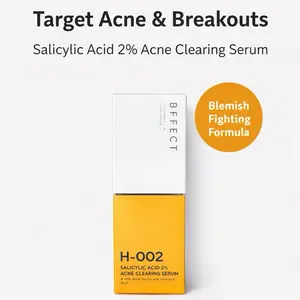 H-002 salicylic acid 2% clearing serum for clear and smooth skin