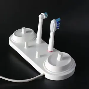 1Count Holder Bracket for Oral B Electric Toothbrush Bathroom Toothbrush Base Support Tooth Brush Heads with Charger Hole