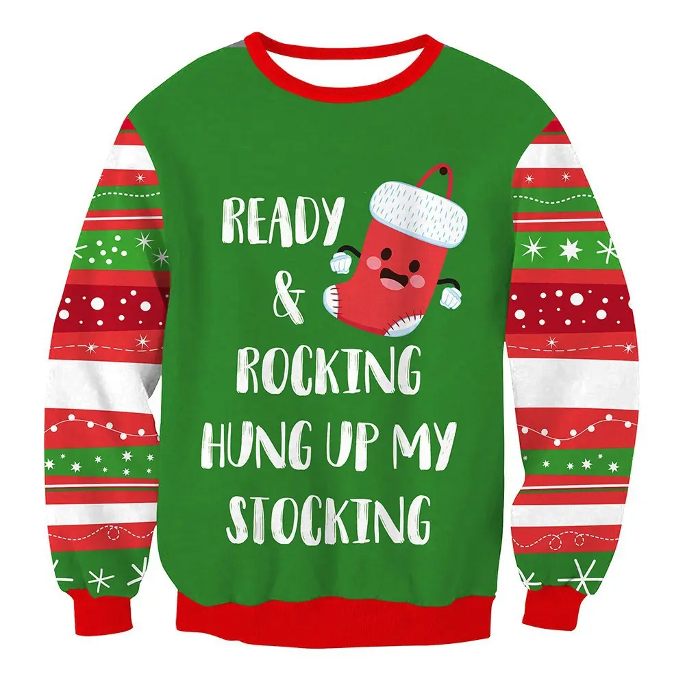 Christmas pattern hoodie 16