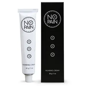 No Pain Tattoo Numbing Cream (90%) - Long Lasting Relief for Painless Tattoos (30g | 1 oz)