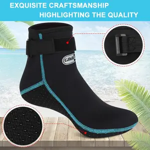 Neoprene Socks, 3MM Water Socks for Women And Men And Diving Wetsuit Socks, Sand Socks, Dive Socks And Fin Socks
