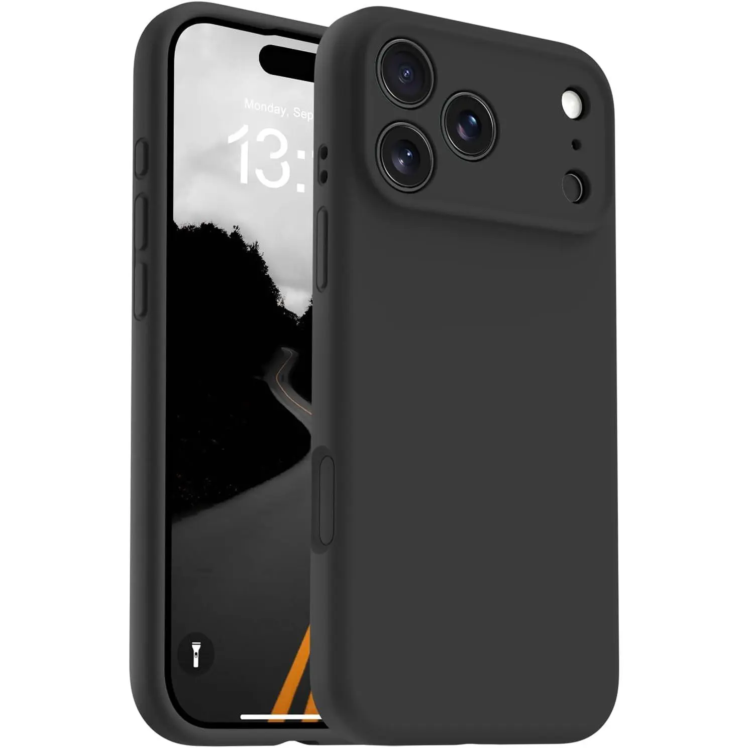 Phone cases for iPhone 17 Pro Max 16 15 14 13Pro Max Plus Lightweight Thin Body support Wireless Charging (Not compaitble with Magsafe)Classic Liquid Silicone Mobile Phone Case,Integrated Camera Control Button,Anti-Scratch Microfiber Lining for iphone  17