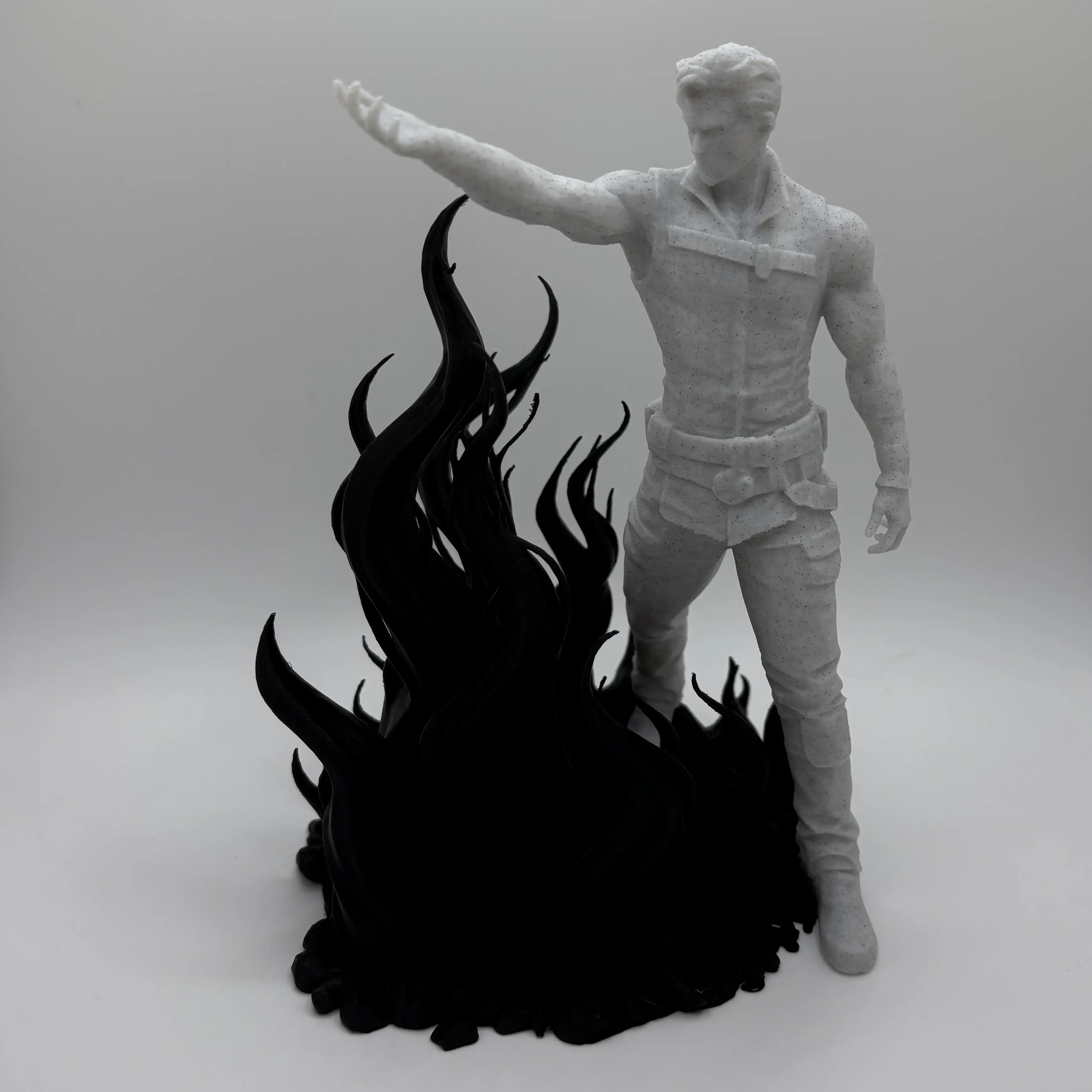 Shadow Wielder Figurine | Fantasy Bookshelf Decor | Bookish Shelf Sitter | Romantasy Reader Gift