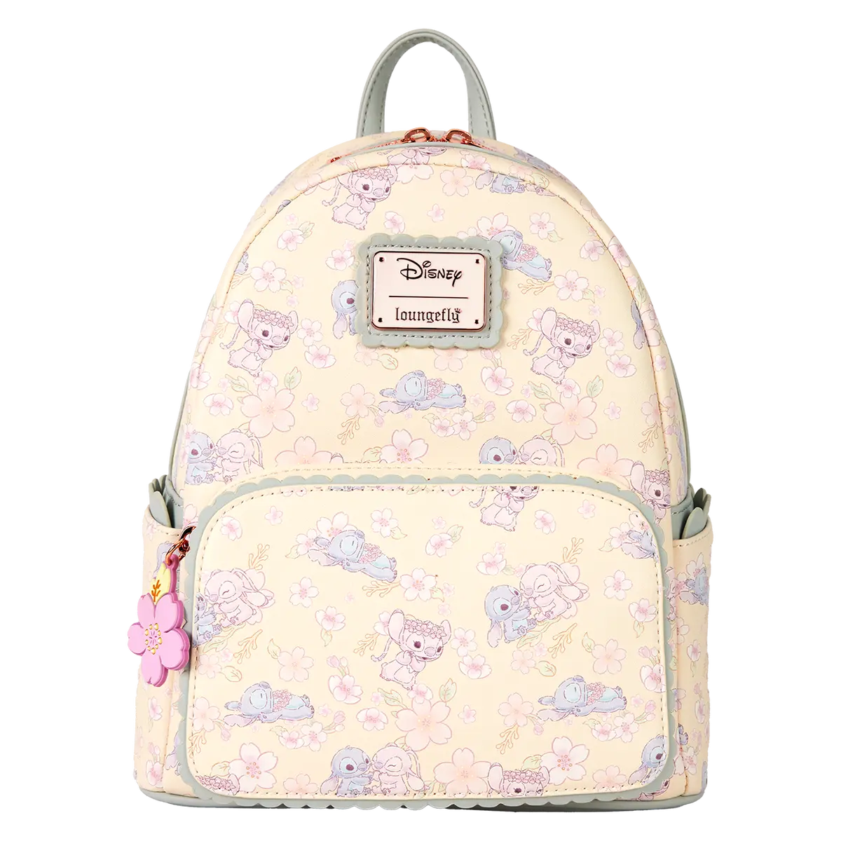 Stitch & Angel Cherry Blossom Mini Backpack