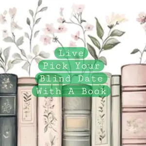 Live Blind date with a book BDWAB -  gift present
