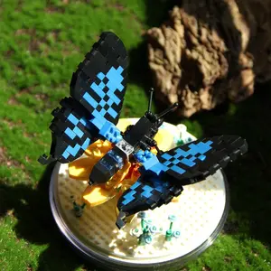 Multiple Building Blocks Toy Sets, Creative Building Set, STEM Building Blocks, Insect Construction Model Series, Decorative Ornaments, Gift Ideas, Unisex, No Battery Required