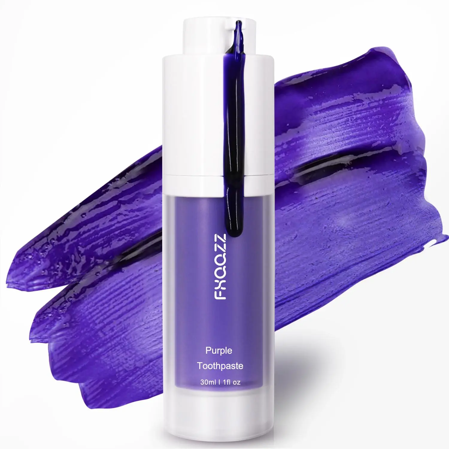 Purple Brightening Stain Removal Toothpaste, Tooth Stain Remover, Teeth Stain Cleaner, Healthy Toothpaste, Sensitive Toothpaste, Deep Cleaning Toothpastes, Oral Care Products, Oral Hygiene Products for Fresher Breath